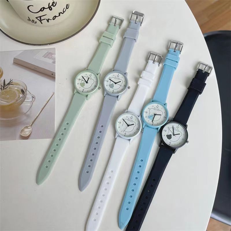 Đồng Hồ Đeo Tay Kiểu Nhật Bản Thiết Kế Đơn Giản Dễ Thương Cho Bé