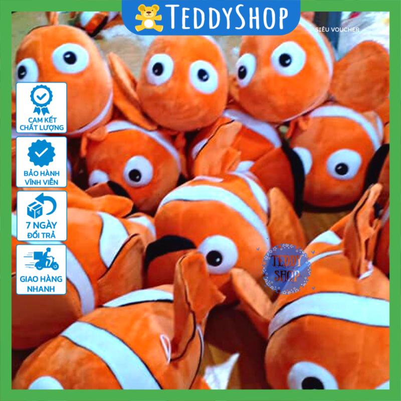 Gấu bông cá Hề NEMO vàng thú nhồi bông dễ thương đáng yêu cho bé - Hàng chất lương cao