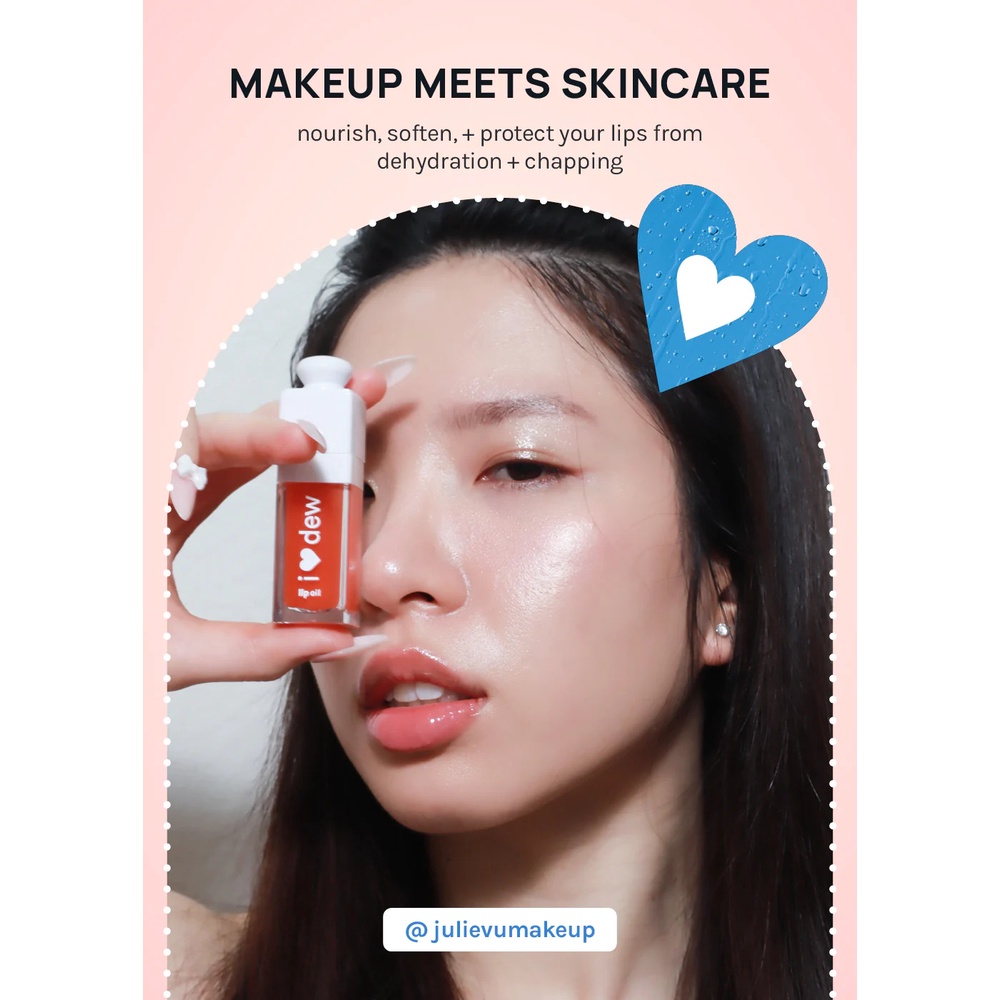 Son dưỡng dạng dầu AOA I HEART DEW LIP OIL