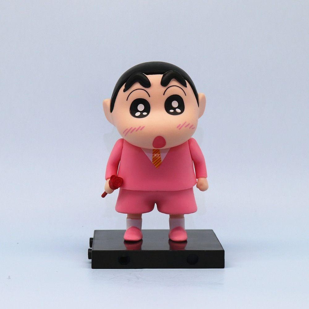 Mmluck nohara shinnosuke Đồ Chơi Mô Hình Nhân Vật Phim Hoạt Hình shin-chan Bằng pvc Làm Quà Tặng Sinh Nhật