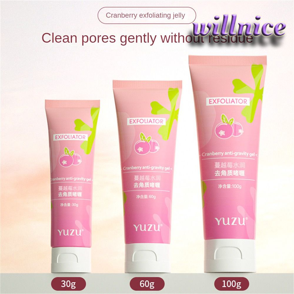 Gel tẩy tế bào chết Yuzu Facial Exfoliating Scrub Bùn tẩy tế bào chết làm sạch sâu NICEKLIFE
