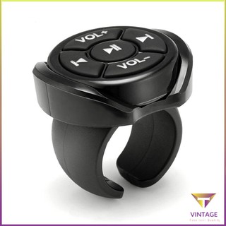 Wireless Media Button Remote Controller Car Motorcycle Bike Steering Wheel [A/8]