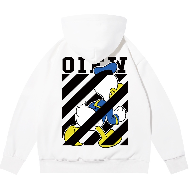 Áo Sweater Dáng Rộng In Hình Vịt donald Thời Trang Mùa Xuân Mới Cho Cặp Đôi