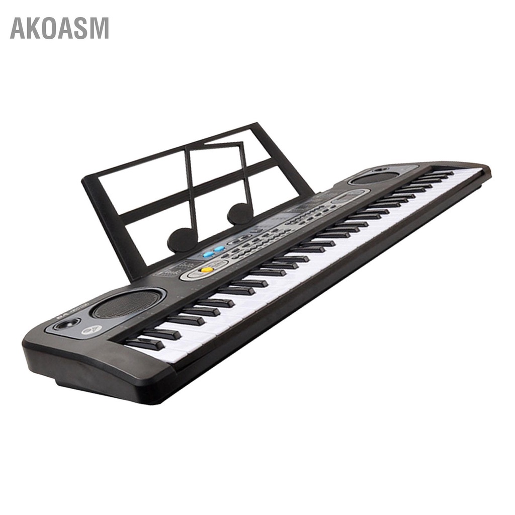 Đàn piano, đàn piano cho bé, Bàn phím đàn piano 61 điện tử cầm tay đa năng 76cm dành cho trẻ em AKOASM
