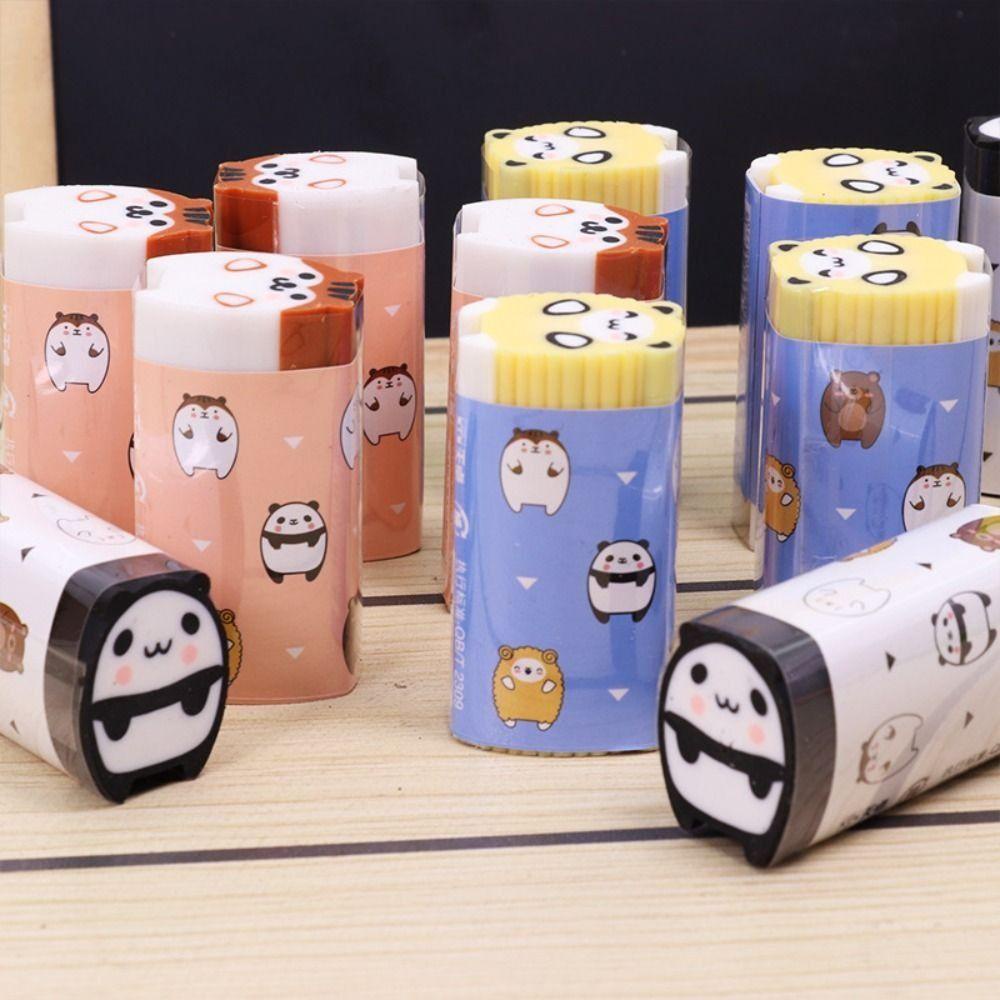 Mmluck Set 3 Cục Tẩy Bút Chì Hình Gấu Trúc Hoạt Hình Đáng Yêu