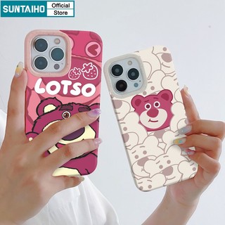 Suntaiho Ốp Điện Thoại tpu silicon Mềm Chống Sốc Hình Gấu Cho iphone 15 14 12 13 11 pro max ip 7 8 plus iphon x xs xr xs max