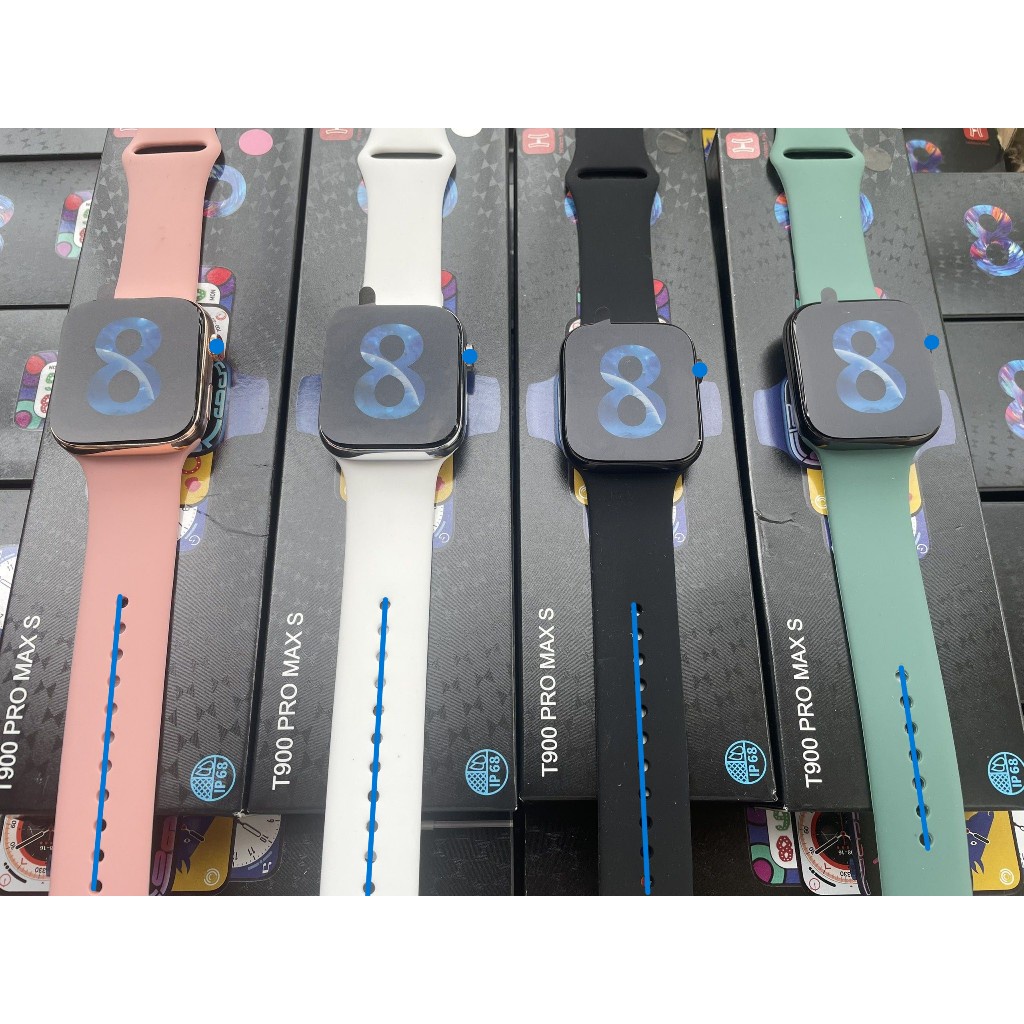 Đồng Hồ Thông Minh Smartwatch Nam Nữ T900 PRO MAX S Màn Hình 1,99 - Vỏ Thép - Cảm Ứng - Nghe Gọi - Kháng Nước IP68