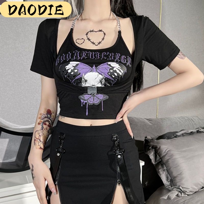 DAODIE áo croptop áo croptop nữ Thiết kế ít người cao eo slim hottie ngắn áo khoác 2023 NEW JL1210