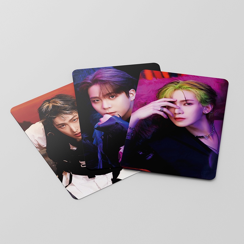 Hộp 55 Ảnh lomo card Nhóm Nhạc ateez Thẻ