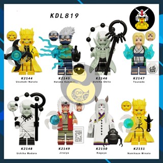  KDL819 Mô Hình Naruto Đồ Chơi Xếp Hình Naruto Lắp Ráp Nhân Vật Obito Lục Đạo Kakashi Madara Kaguya  Minato Jaraiya 