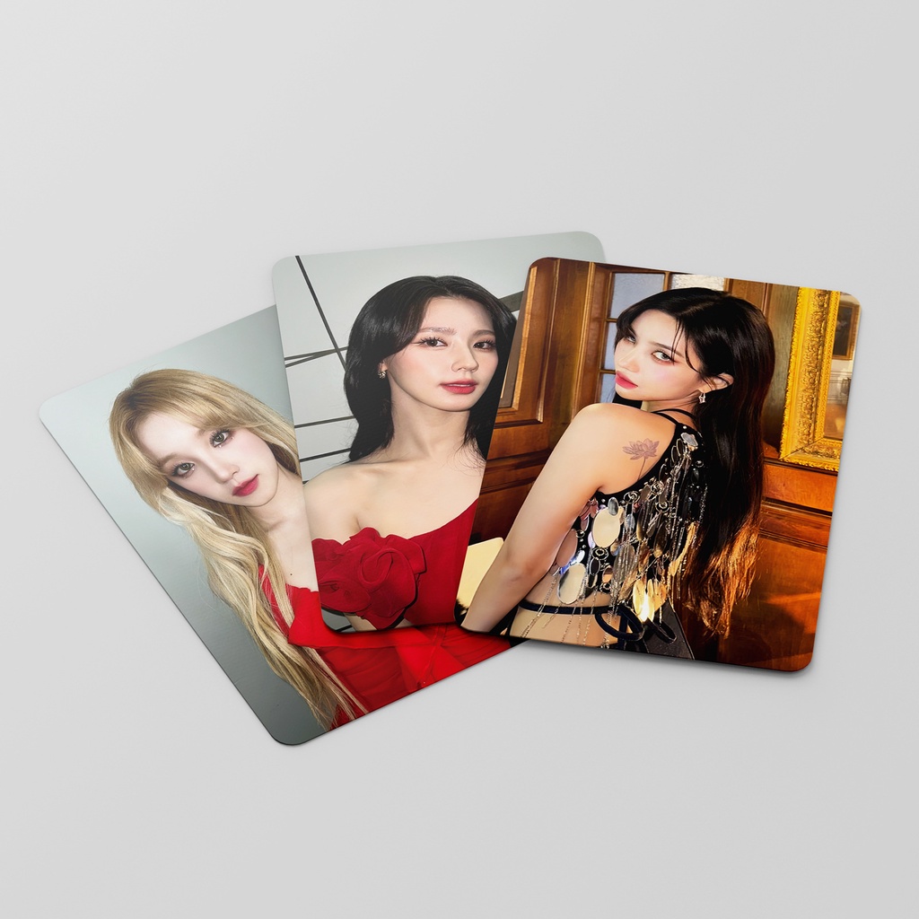 GIDLE Album GO FOR IT Photocard I-DLE Lomo Card