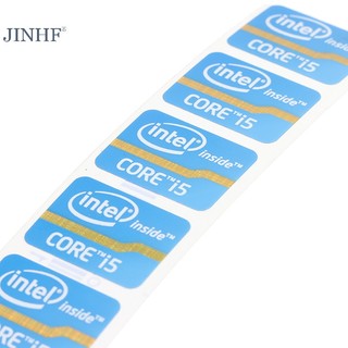 Sticker logo Dán Trang Trí laptop intel core i3 i5 i7