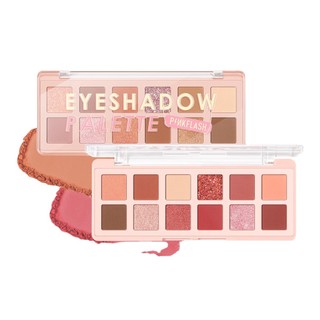 Pinkflash Bảng Phấn Mắt 12 Màu Trang Điểm Chuyên Nghiệp e15