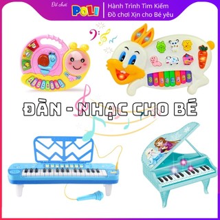 Đồ chơi âm nhạc cho bé - đàn guitar, đàn piano, đàn thỏ, đàn alsa, đàn cho bé phát triển kỹ năng.