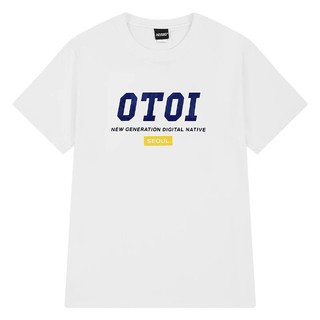 Áo thun nữ form rộng Guguno cotton cổ tròn in basic