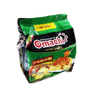 ComBo 5 Mì Trộn Omachi Sốt Spaghetti Gói