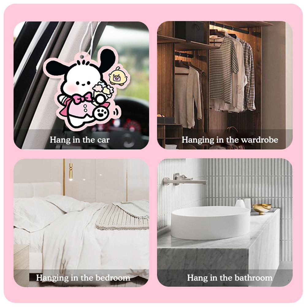 Miếng Phim Hoạt Hình Dán Trang Trí Gương Chiếu Hậu Xe Hơi q8l3