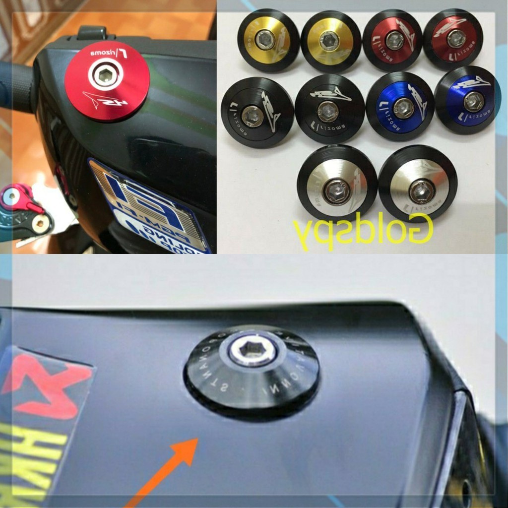 Nút bịt chân gương xe máy SH, SH Mode, Lead ,ốc chân kiếng SH ( 1 cái )