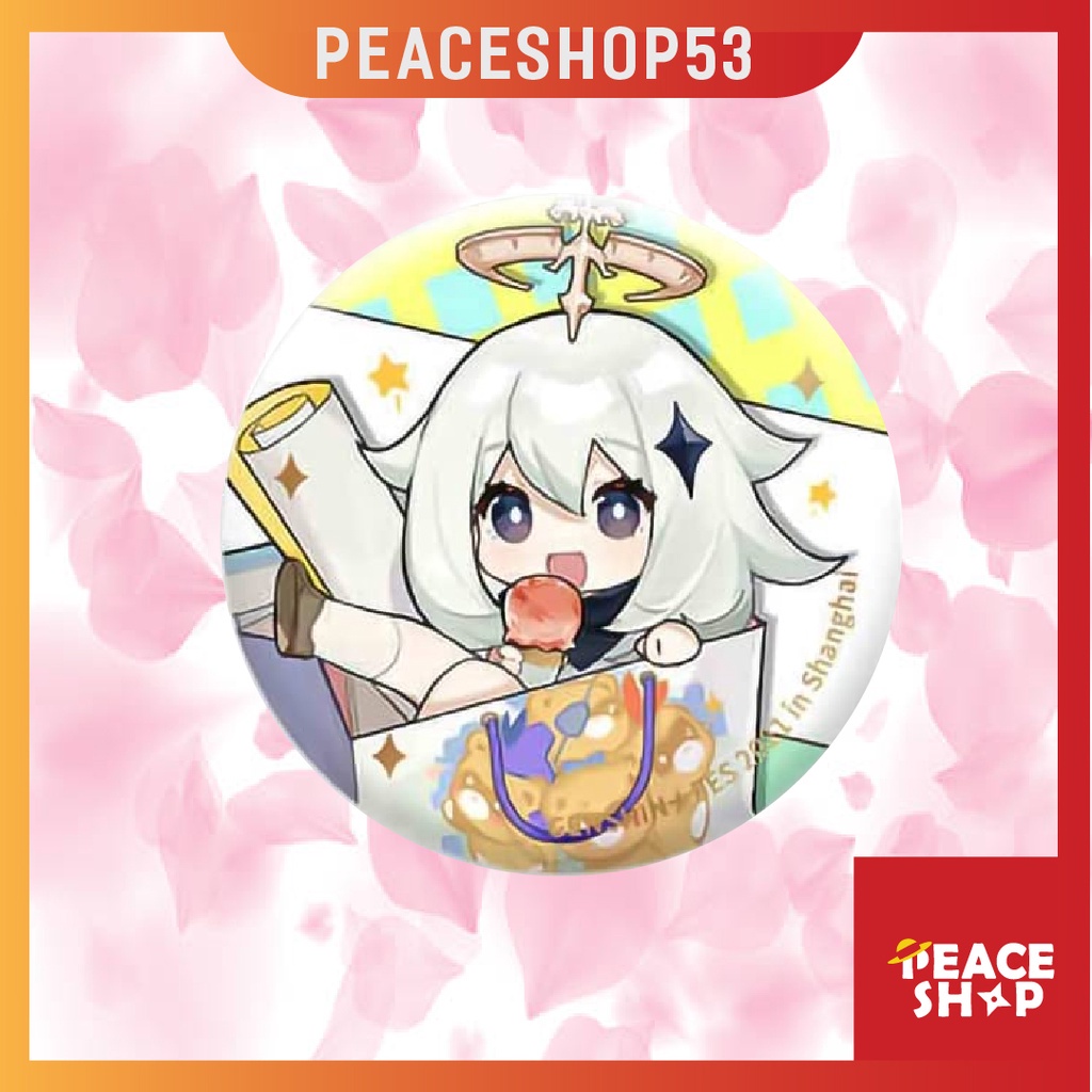 Huy hiệu Genshin Impact Lấp Lánh Huy Hiệu Game Genshin Impact Phụ Kiện Anime Manga Ver 7 HH11