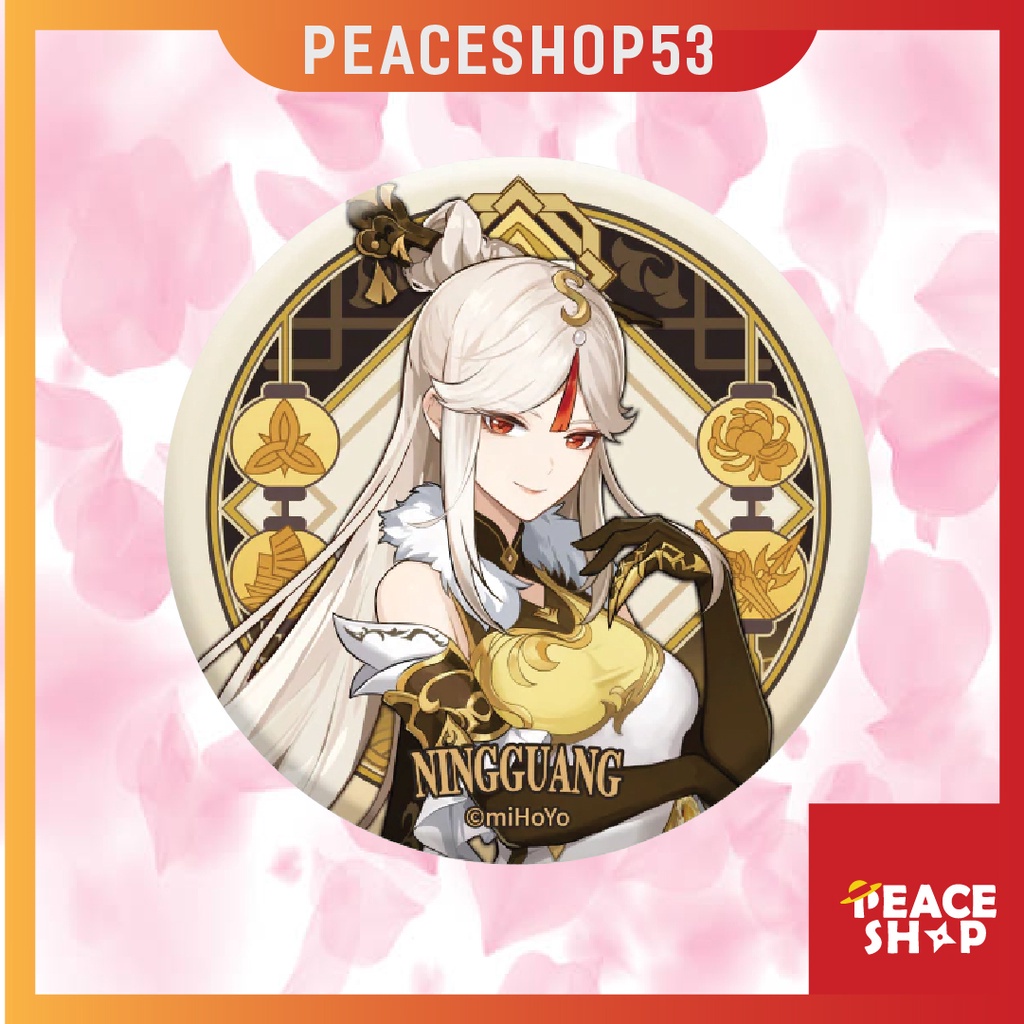 Huy hiệu Genshin Impact Liyue Lấp Lánh Huy Hiệu Game Genshin Impact Phụ Kiện Anime Manga Ver 11 HH14