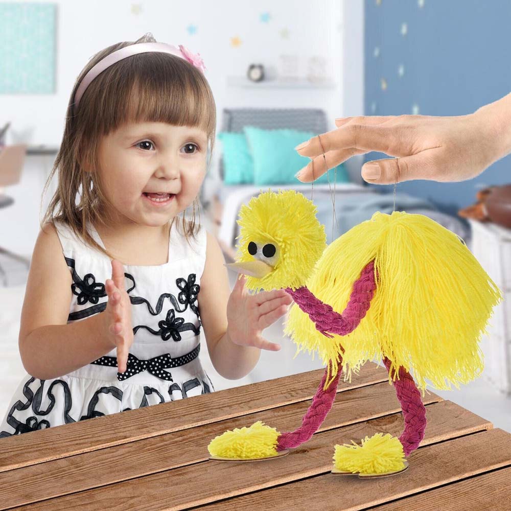 Marionette Ostrich Interactive Bird Puppet Puppet Doll Children Enlightenmen Toy