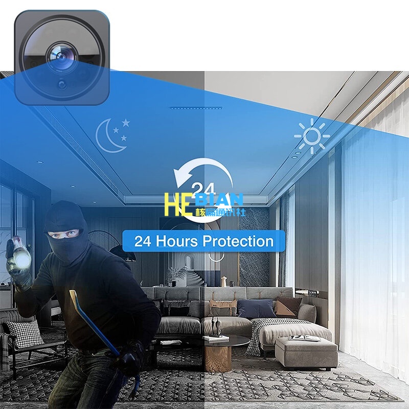 Camera mini Không Dây as02 Phát Hiện Chuyển Động 1080p ir