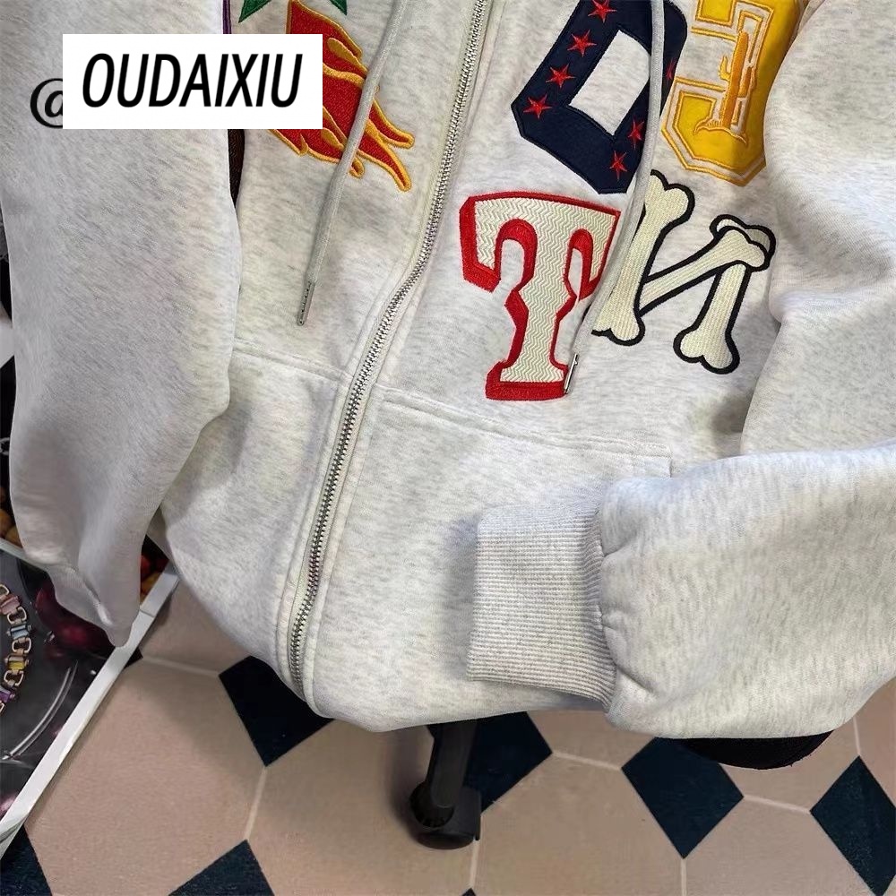 Mocho Áo Khoác hoodie áo khoác nữ zip hoodie High-quality Durable Thông thường Korean A28J1DI38Z230923 | BigBuy360 - bigbuy360.vn