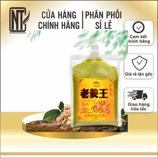 Cặp dầu gội và xả gừng nóng/lạnh NTC dưỡng sinh spa
