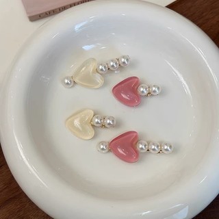 Set 2 Kẹp Tóc Ngọc Trai Thời Trang Cho Nữ