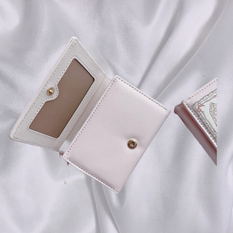 Siêu Dễ Thương Ví Đựng Thẻ Đa Năng Khóa Nam Châm Dòng Hoạt Hình Thỏ Gấu Chính Hãng Chống Khử Từ Khi Đi Dã Ngoại