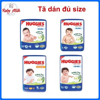  Tã dán Huggies size S80 M76 L68 XL60 XXL54 