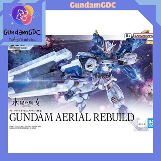  Mô Hình Lắp Ráp HG 1 144 GUNDAM AERIAL REBUILD BANDAI 4573102650962 + Decal huỳnh quang phát sáng tăng độ chi tiết 