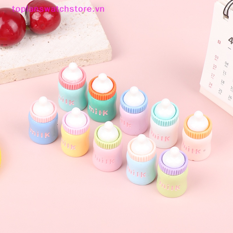 Set 2 Bình Sữa Đồ Chơi Búp Bê Cho Bé