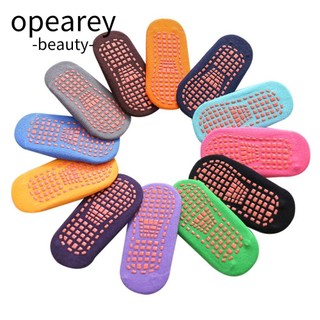 opearey Vớ Cao Su Cotton Chống Trượt Thoáng Khí Giữ Ấm Cho Bé Trai Gái Tập Yoga