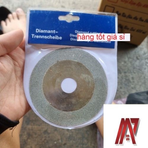 Lưỡi cắt, mài kính phi 100mm đa năng(máy 1 tất)