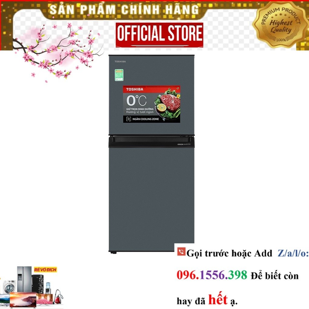 Tủ lạnh Toshiba Inverter 180 lít GR-RT234WE-PMV(52) ~P&G