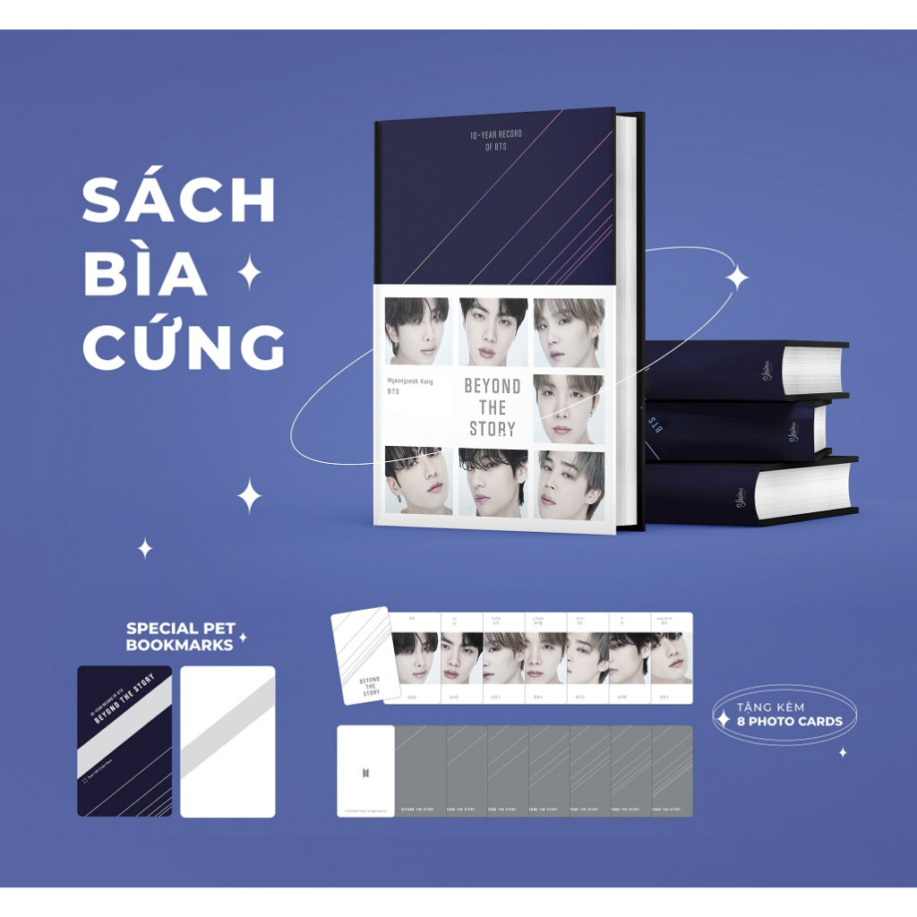 Sách - Beyond The Story - 10 Year Record Of BTS  [Nhà sách HCM-034]