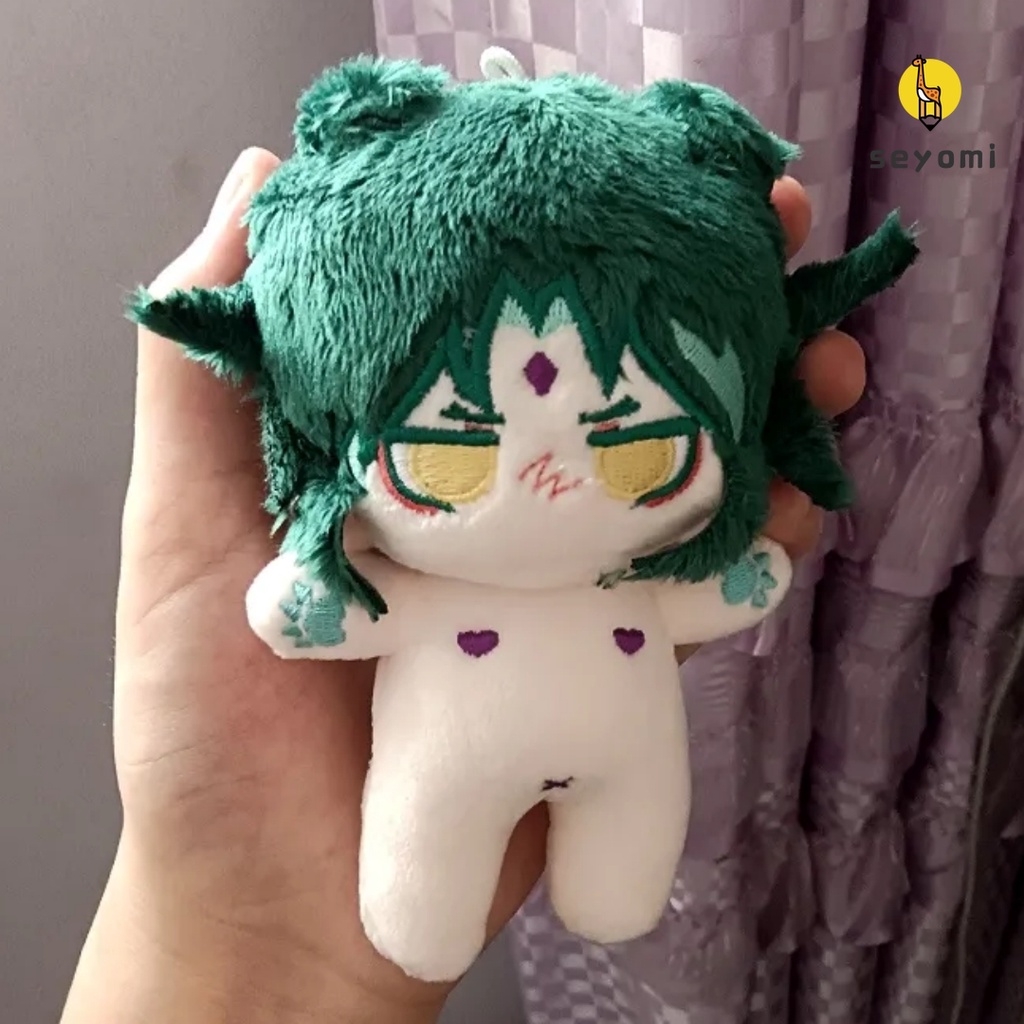 Búp Bê Nhồi Bông xiao 10cm Trong game genshin Iqpact xiao