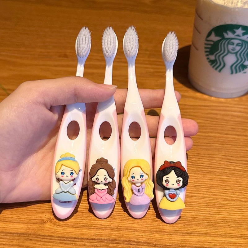 Sanrio Bàn Chải Đánh Răng Lông Mềm Hình kuromi cinnamoroll melody princess ultraman Cho Bé 3-12 Tuổi