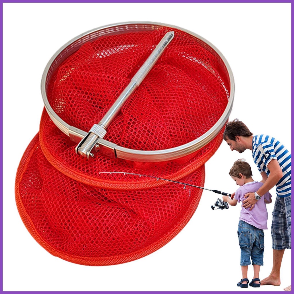 Giỏ Lưới Đựng Cá Nổi Bằng nylon Có Thể Gấp Gọn