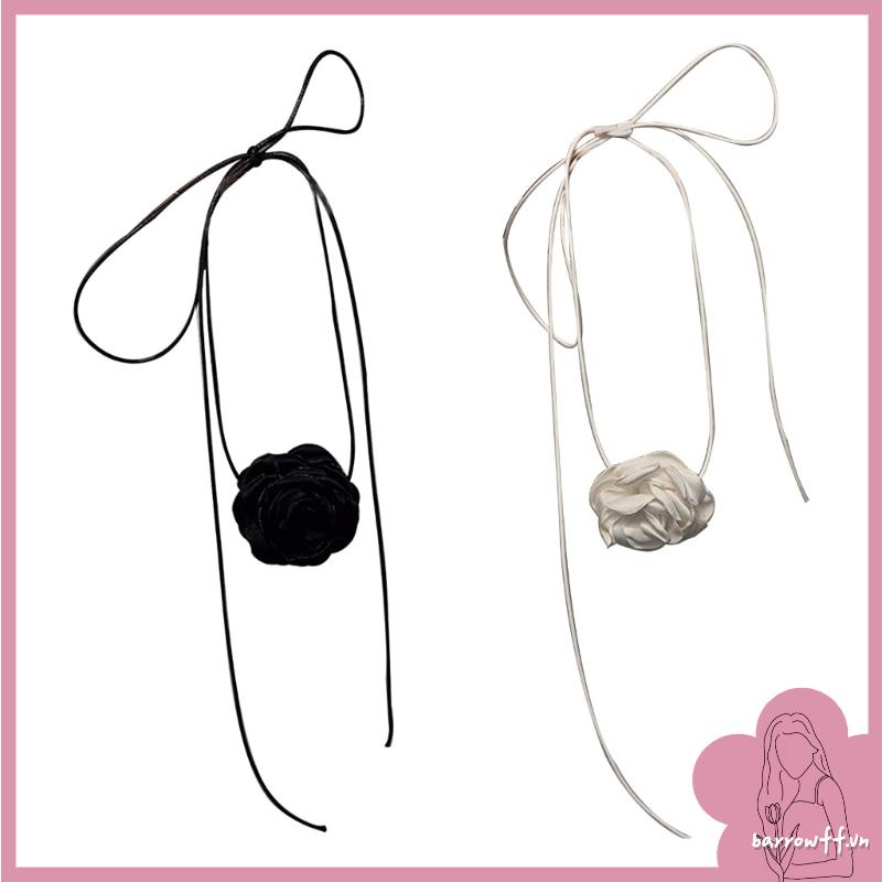 Brroa Vòng Cổ choker Ren Hoa Cà Vạt Cho Nữ