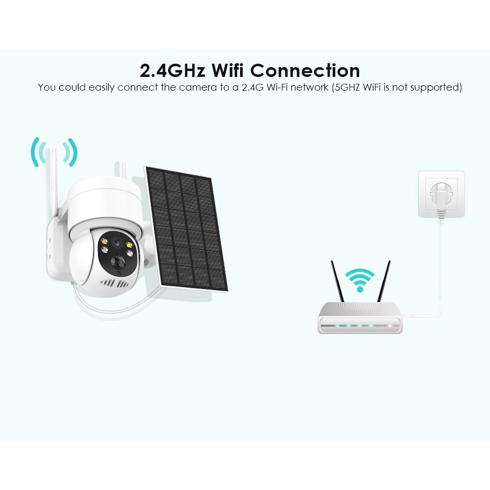 Camera năng lượng mặt trời WIFI Camera IP giám sát không dây app ICSEE