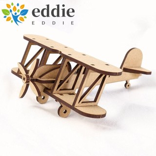 Bộ đồ chơi lắp ráp mô hình máy bay 26eddie bằng gỗ ba chiều diy