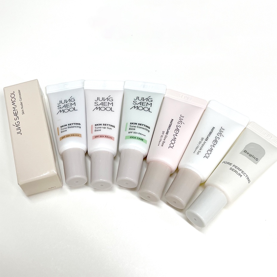 JUNGSAEMMOOL Skin Setting Base / Masterclass / Nuder Concealer / 7- Types Mini Size 5ml