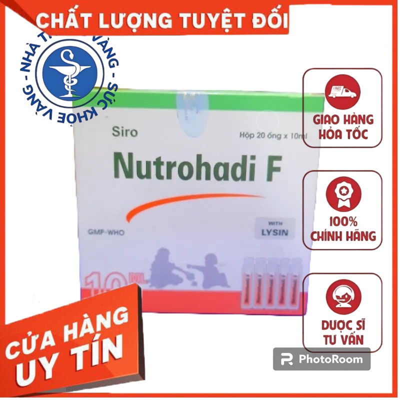 NUTROHADI F Bổ Sung Vitamin Và Khoáng Chất Tăng Miễn Dịch Tăng Sức Đề Kháng