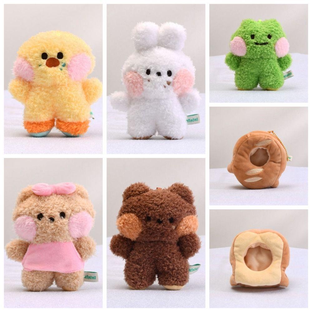 Shanhai Móc Khóa Gấu Bông pp Mềm 10cm Đáng Yêu