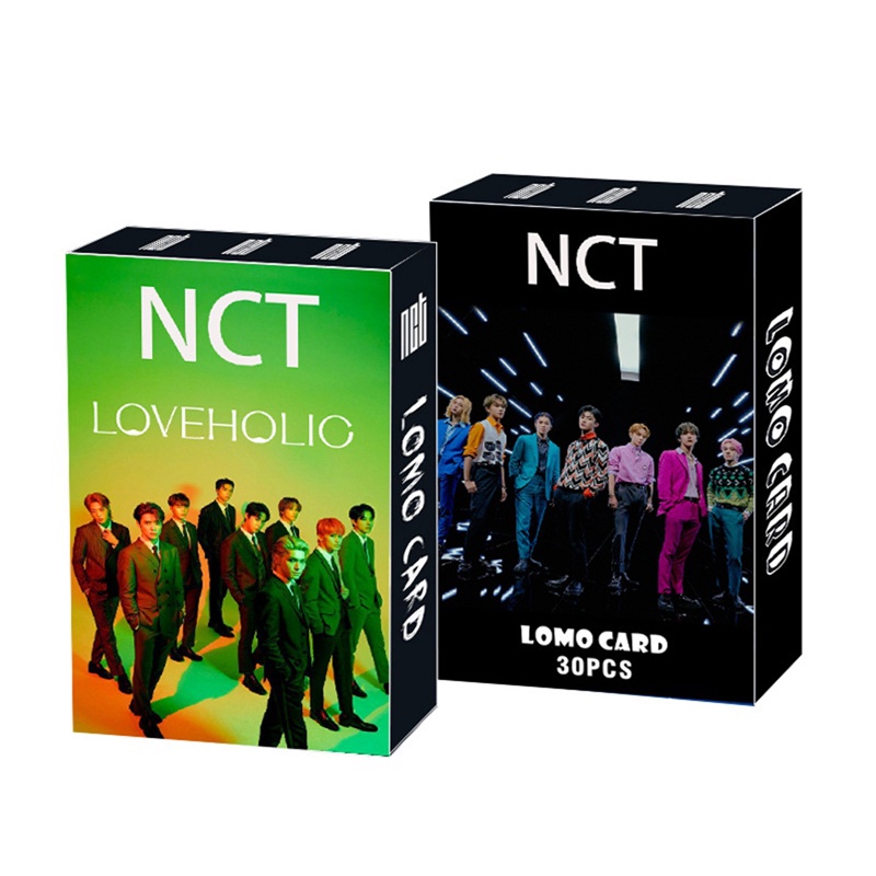 Nuserw Bộ 30 Thẻ Hình Nhóm Nhạc ateez