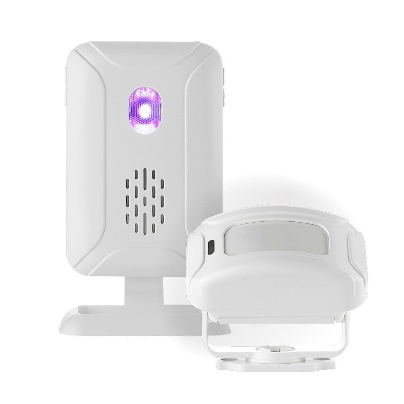 Khách hộ gia đình Chuông Báo Khách, Báo Động Hồng Ngoại Không Dây Cao Cấp , Chuông Báo Động Có 5 Chế Độ Báo - NBMLQ