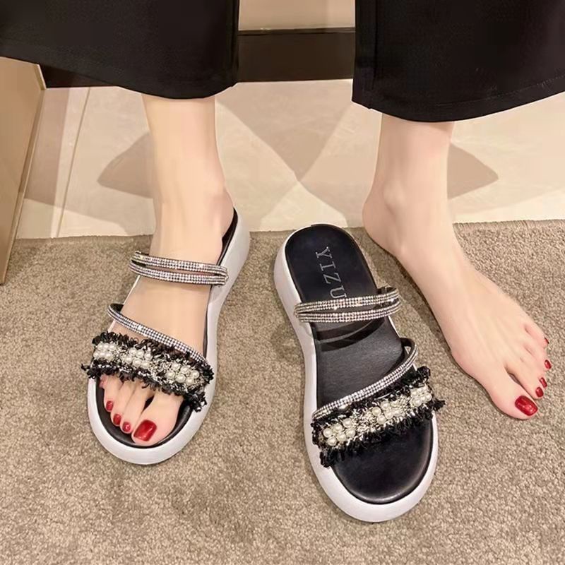 NOVA  dép sandal nữ dép bánh mì nữ dép bánh mì Chống Trượt 2023 NEW B98G1UQ 36Z230904