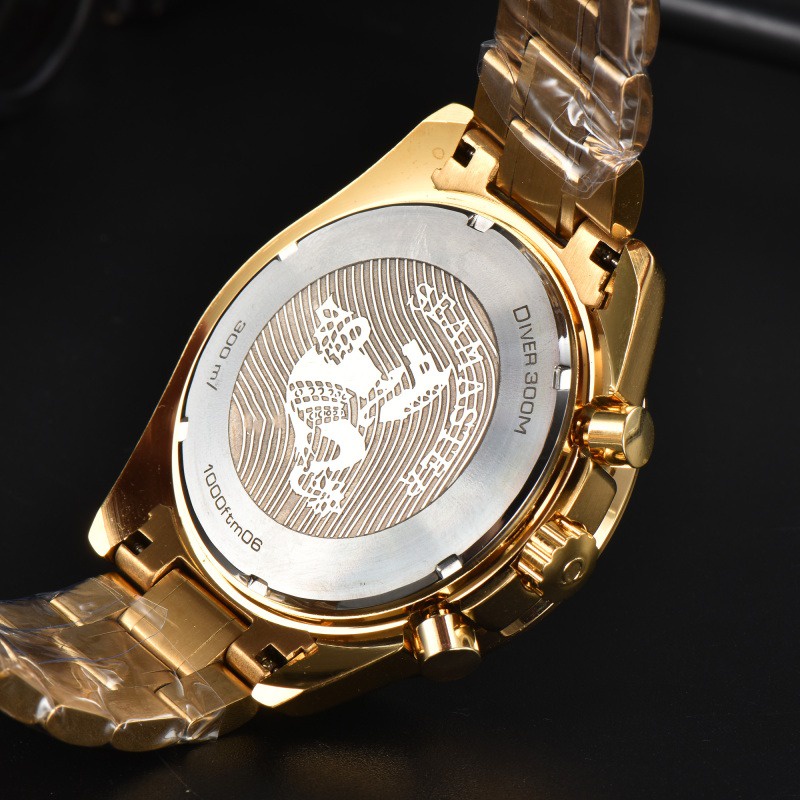 Oa Đồng Hồ quartz Nam Đa Chức Năng Sang Trọng